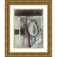 thumbnail image 1 of Peters, Kristel 11x14 Gold Ornate Wood Framed with Double Matting Museum Art Print Titled - Tulipo Brown II, 1 of 4
