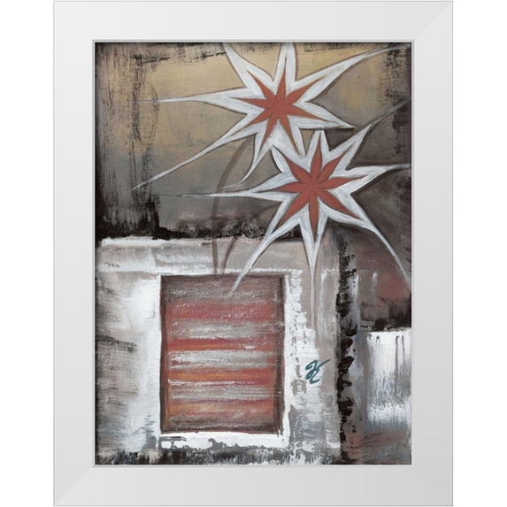 Peters, Kristel 15x18 White Modern Wood Framed Museum Art Print Titled - Star I