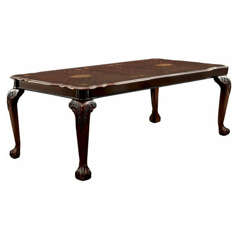 Petersburg I Traditional Style Dining Table Cherry - Walmart.com Petersburg I Traditional Style Dining Table Cherry - Walmart.com