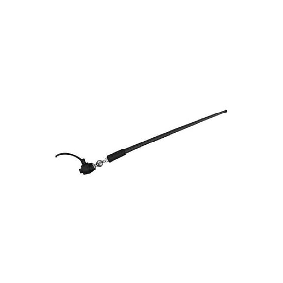 Peterson 13" Universal Rubber-Mast Antenna, Black