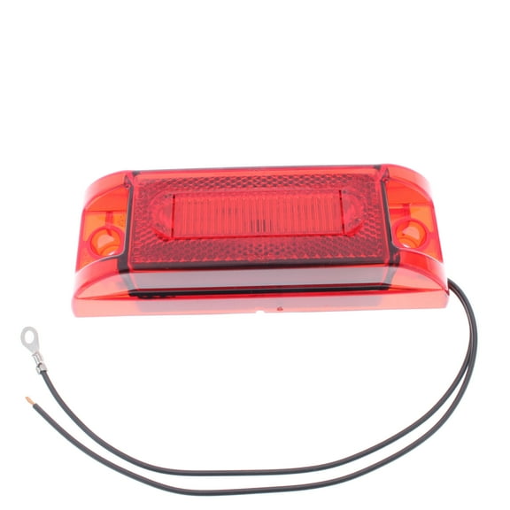 Peterson 187R Red LED Clearance and Side Marker Light w/ Reflex 2-Wire