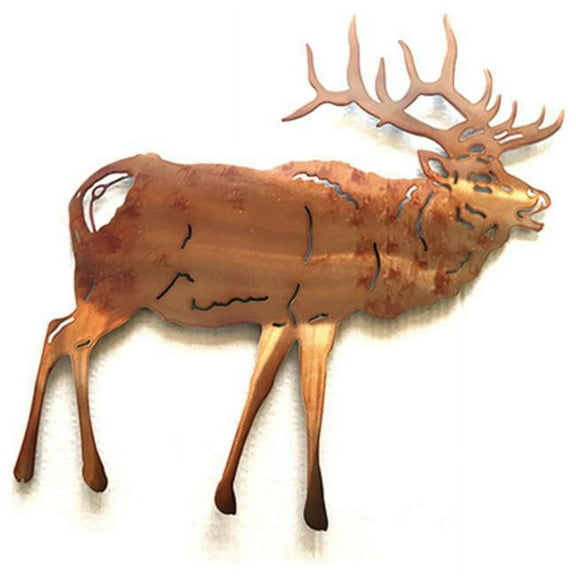 Peterson Artwares PH1701 Stag Metal Wall Art