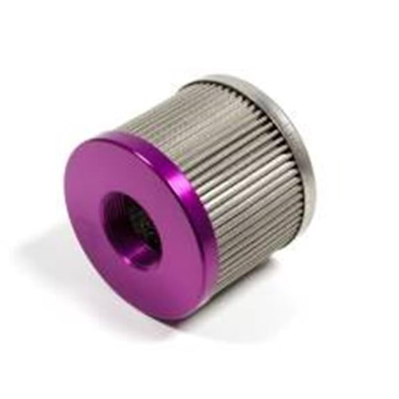 Peterson Fluid PTR19-5100 Stainless Element Screen 100 Micron Oil Filter Element for 8-16 AN 400 Series Filters