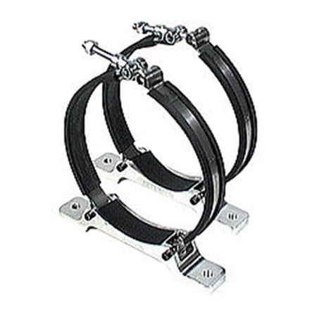 Peterson Fluid Systems 08-0100 6 in. Dry Sump Tank Mounting Bracket - Pack of 2