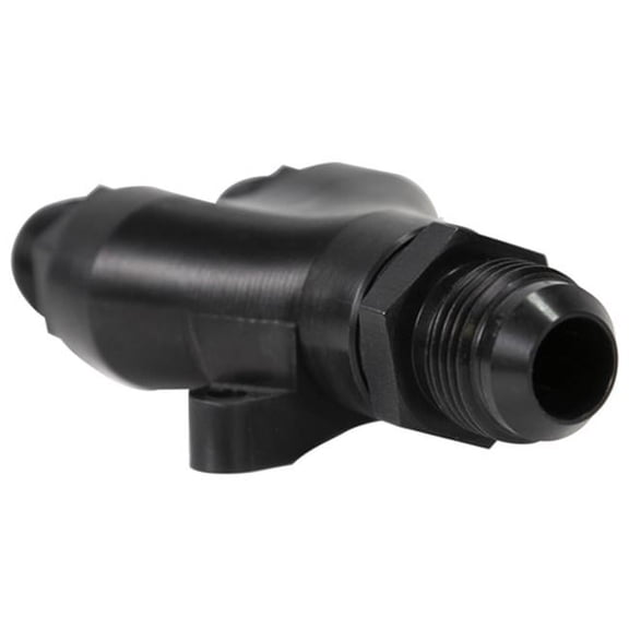 Peterson Fluid Systems 10-1031 8 AN Male Inlet & Dual 6 AN Male Outlets Y Block