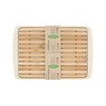 thumbnail image 1 of Peterson Housewares BF0277002WH1 Cutting Board with Bamboo Fiber Tray, Large, White, 1 of 3