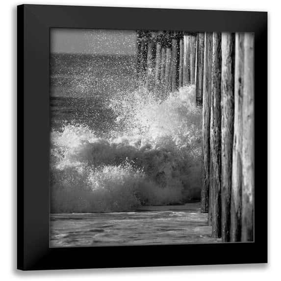 Peterson, Lee 12x13 Black Modern Framed Museum Art Print Titled - Wave VII
