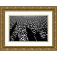thumbnail image 1 of Peterson, Lee 18x13 Gold Ornate Wood Framed with Double Matting Museum Art Print Titled - Wave, 1 of 4