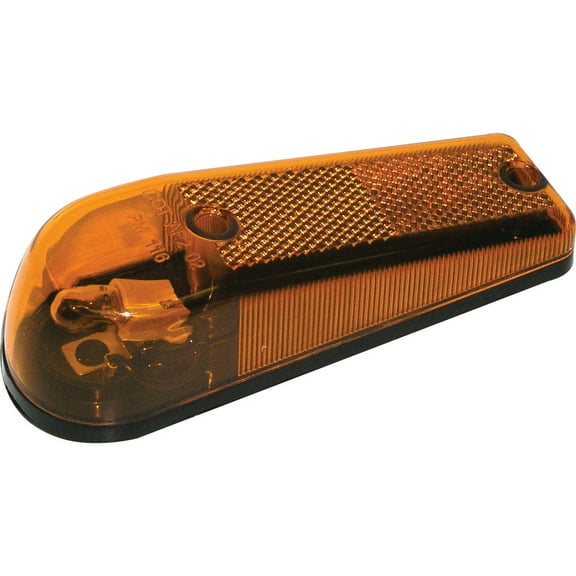 Peterson M116A Clearance/Side Marker Light with Reflex - Amber