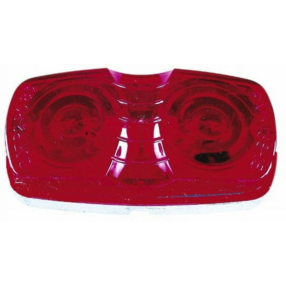 Peterson Manufacturing 138R Red Double Bulls-Eye Clearance And Side Marker Light