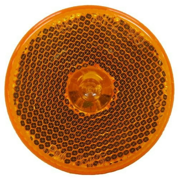 Peterson Manufacturing 143A Amber 2.5" Round Clearance/Side Marker Light