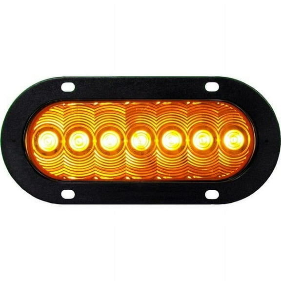 Peterson Manufacturing 823A-7 LED (Fp/T Oval 7 Diode Amp Housing Fling Moun