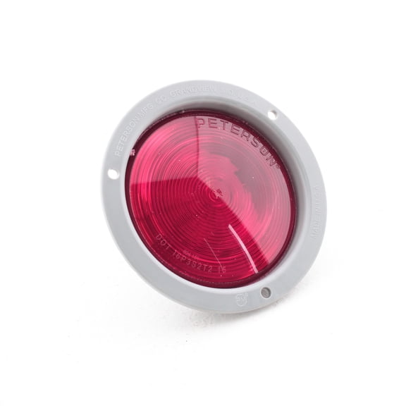 Peterson 824R Red LumenX 4" Round LED Stop Turn & Tail Lights Flange Mount