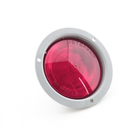 Peterson 824R Red LumenX 4" Round LED Stop Turn & Tail Lights Flange Mount