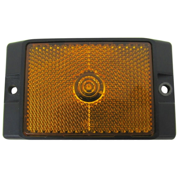 Peterson Manufacturing Amber Rectangle LED Marker Light Truck Trailer RV