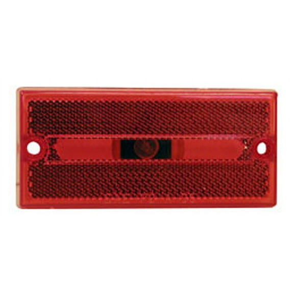 Peterson Manufacturing V132R Red Rectangular Side Marker Light