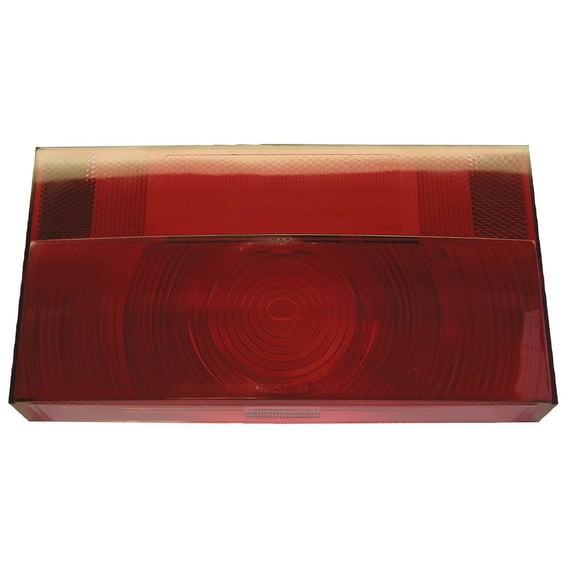 Peterson Manufacturing V25913-25 Stop, Turn, & Tail Light And License Light With Reflex - Replacement Lens For V25913