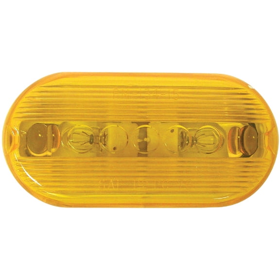 Hopkins Towing Solutions 4in. Dual Bulb Clearance and Side Marker 12V Light, Amber, Model# B444A