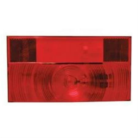 Peterson Mfg V25911 Stop & Tail Light- Red - 8.56 In.