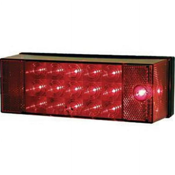 Peterson Mfg V856 Trailer Light - Red - Rectangular