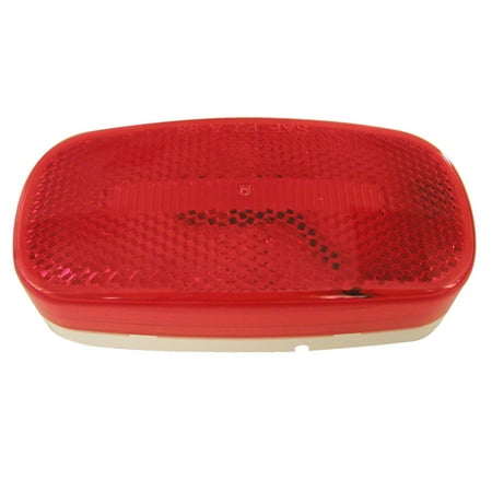 Peterson V180R Led Marker/Clearance, P2, Oblong, Reflex, 4.13""X2.0""""