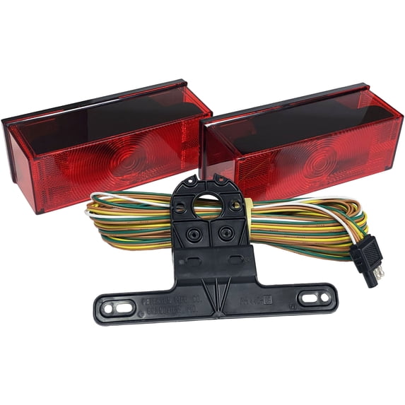 Peterson Manufacturing V547 Submersible Rear Light Kit for Trailers Over 80 inches