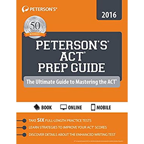 Pre-Owned Peterson's ACT Prep Guide (Paperback) 0768940788 9780768940787