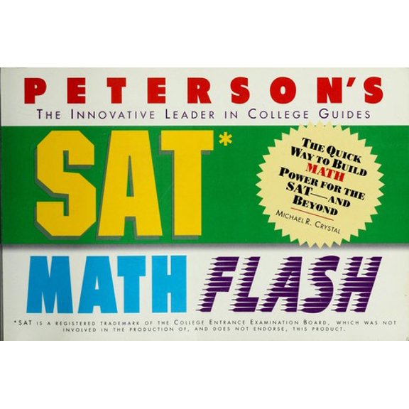 Pre-Owned SAT MAth Flash, 9781560793212, 156079321X, Paperback, Original edition