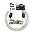 thumbnail image 1 of Petest 15ft Reflective Tie-Out Cable for Heavy Dogs Up to 125 Pounds, 1 of 7