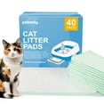 thumbnail image 1 of Petfamily Cat Litter Box Pads-Generic Refill for Tidy Cats Breeze Litter System, Size:16.9” x 11.4”-40 Count, 1 of 7