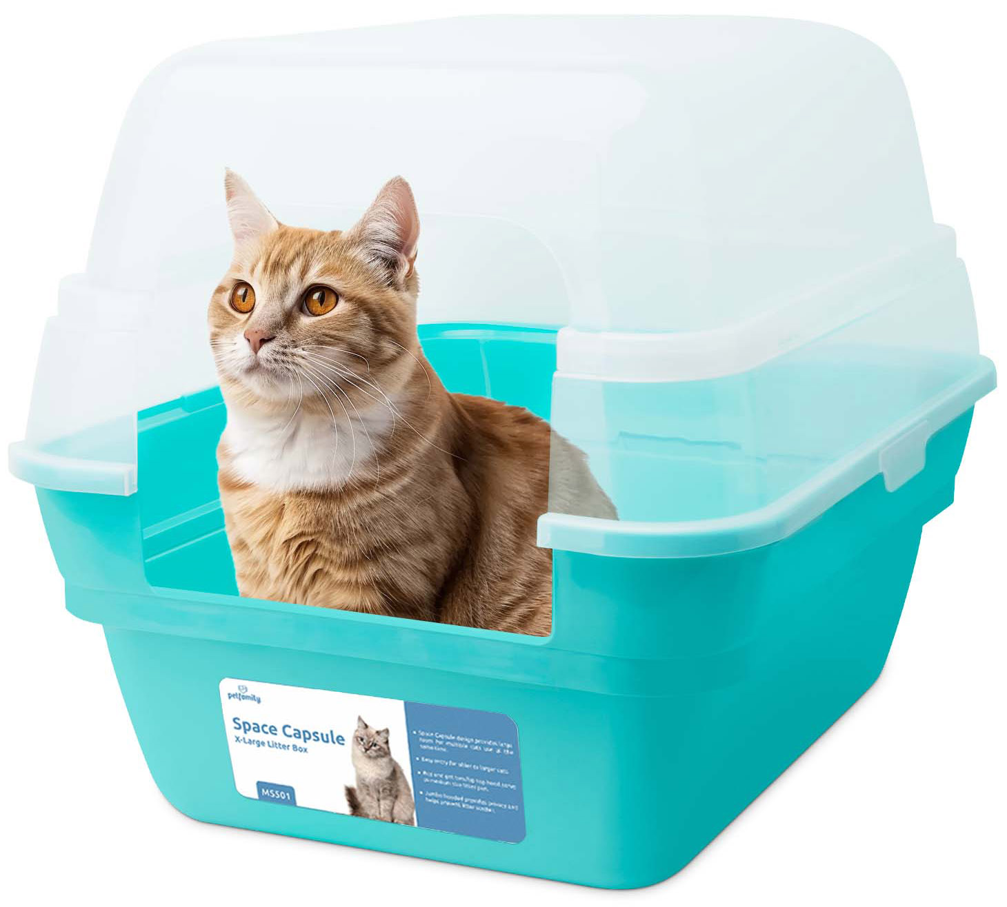 Closed litter box walmart hotsell
