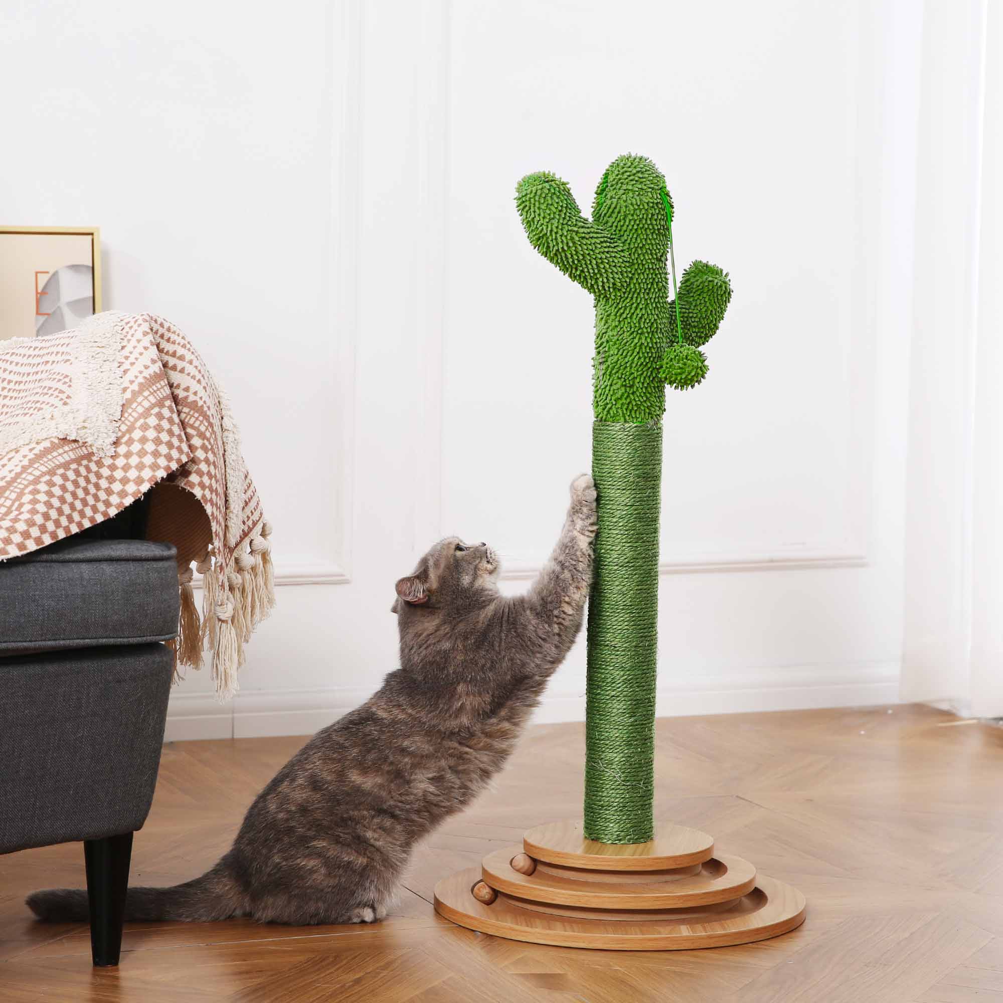 Cat Craft 32" Tall Seagrass Scratching Post