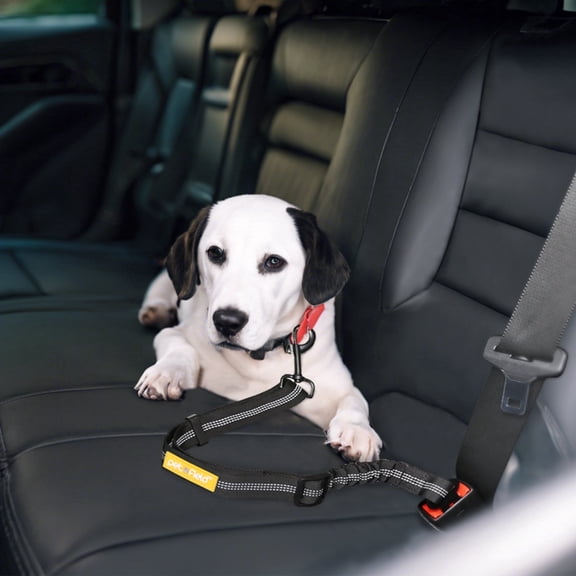 Petfield 2 Packs Adjustable Pet Car Seat Belt for Dogs & Cats, Nylon Safety Headrest Restraint, Vehicle Travel Seatbelt Strap