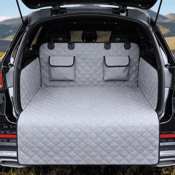 Petfield SUV Dog Cargo Liner, Heavy Duty Water Resistant, Universal Fit for Pet Travel, Picnics & Moving