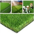 thumbnail image 1 of Petgrow Customized Sizes Artificial Grass Turf 11FTX27FT - Indoor Outdoor Garden Lawn Landscape Balcony Synthetic Turf Mat - Thick Fake Grass Pet Pad, 1 of 5