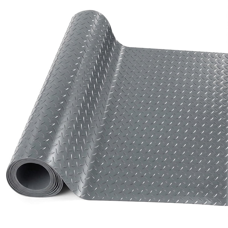 Petgrow Premium Garage Floor Mat Thickened PVC Diamond Plate Floor ...