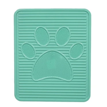 Petguin Cat Litter Mat - Waterproof, Non-Slip, Soft & Durable, Easy to Clean, Large Size - Green