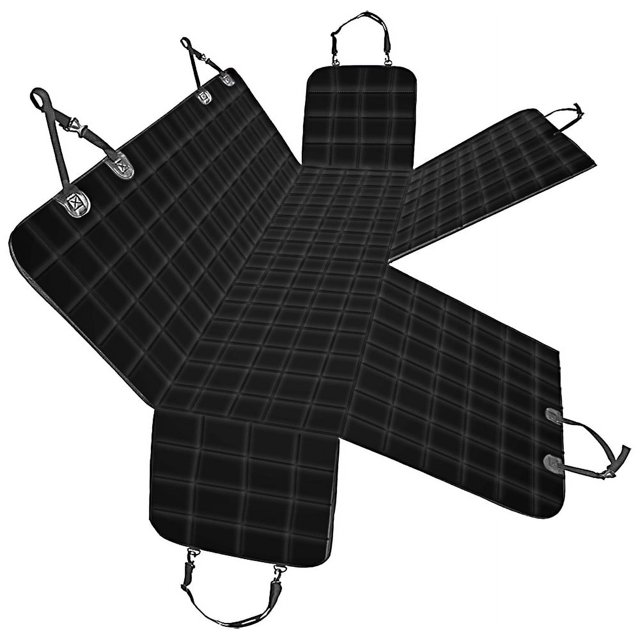 Petimi Dog Car Seat Cover for Back Seat, Waterproof Dog Seat Cover