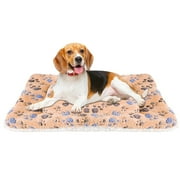 Petimi Dog Crate Pad, Dog Bed Mat, Pet Sleep Mat Soft for Small Medium Dog Cat, 19.7"×23.6"