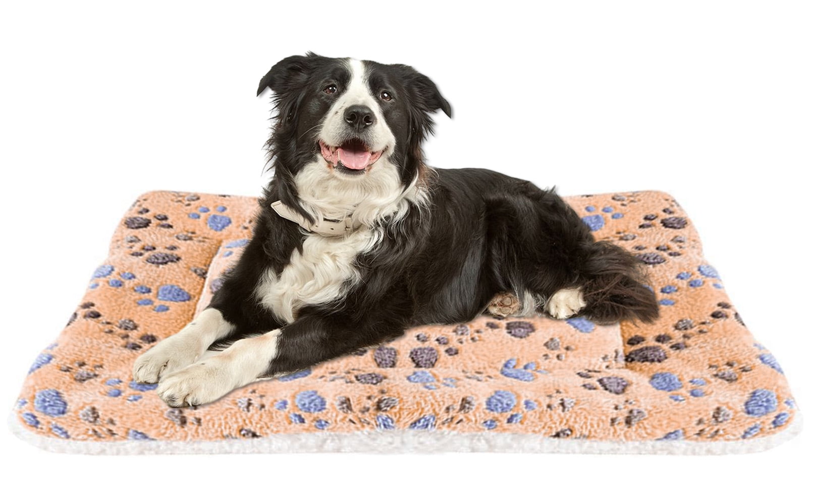 Petimi Dog Crate Pad, Dog Bed Mat, Pet Sleep Mat Soft for Medium Large