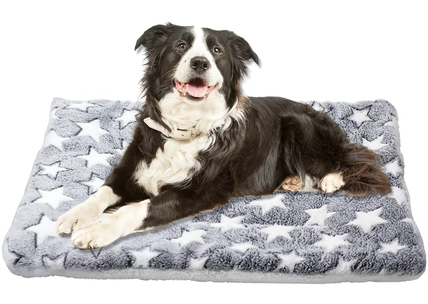 Petimi Dog Crate Pad, Dog Bed Mat, Pet Sleep Mat Soft for Medium Large