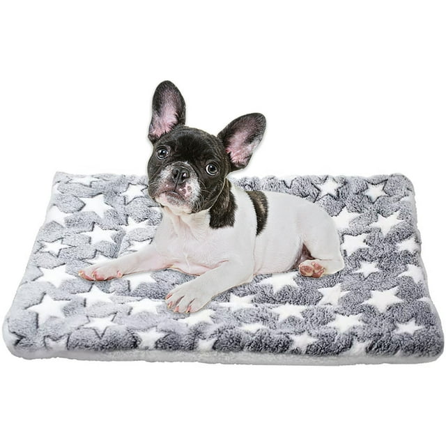 Petimi Dog Crate Pad, Dog Bed Mat, Pet Sleep Mat Soft for Small Medium
