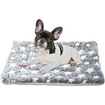 Petimi Dog Crate Pad, Dog Bed Mat, Pet Sleep Mat Soft for Small Medium Dog Cat, 19.7"×23.6"