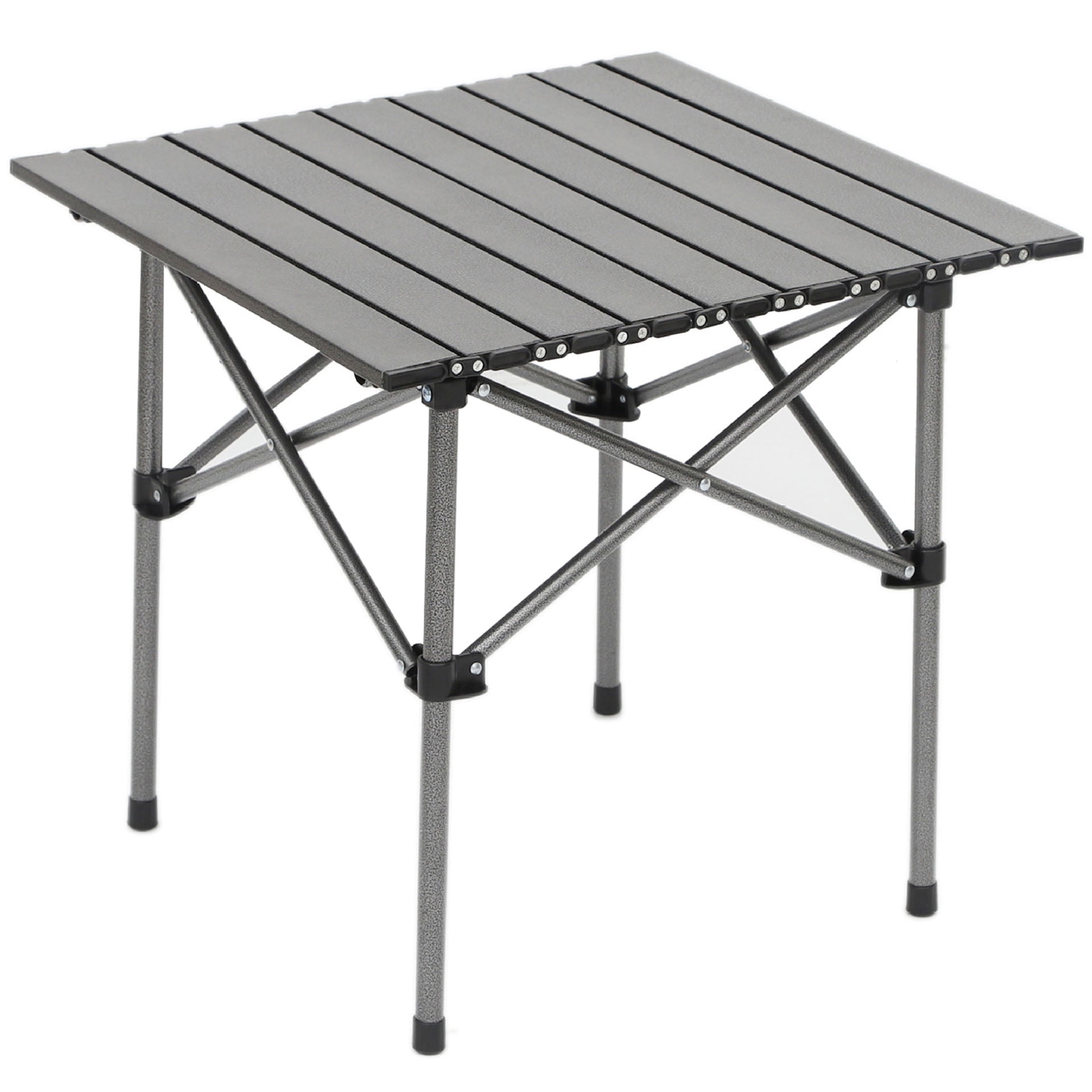 Petimi Outdoor Folding Table, Portable Camping Table with Carry Bag for
