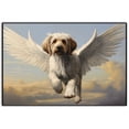 thumbnail image 1 of Petit Basset Griffon Vendeen Gift - Cat or Dog Pet Loss Gift for a Grieving Friend - Pet Remembrance Gift and Sympathy Photo Keepsake, wall paper, kitchen wall décor, 1 of 4
