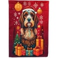 thumbnail image 1 of Petit Basset Griffon Vendeen Holiday Christmas Garden Flag 11.25 in x 15.5 in, 1 of 5