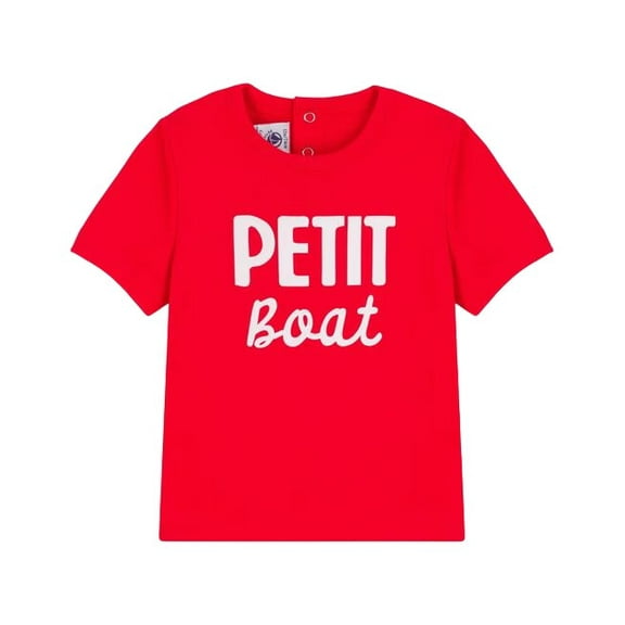 Petit Bateau Kids Motif Design Short Sleeve T-Shirt, Size 12M