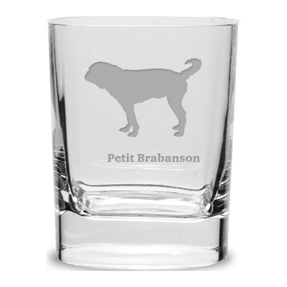 Petit Brabanson Luigi Bormioli 11.75 oz Square Round Double Old Fashion Glass