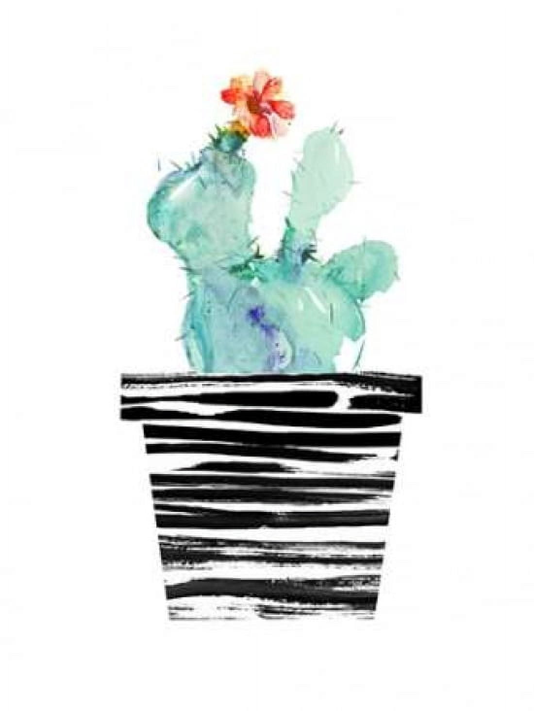 Petit Cactus Canvas Art - Dakota London (18 x 24)