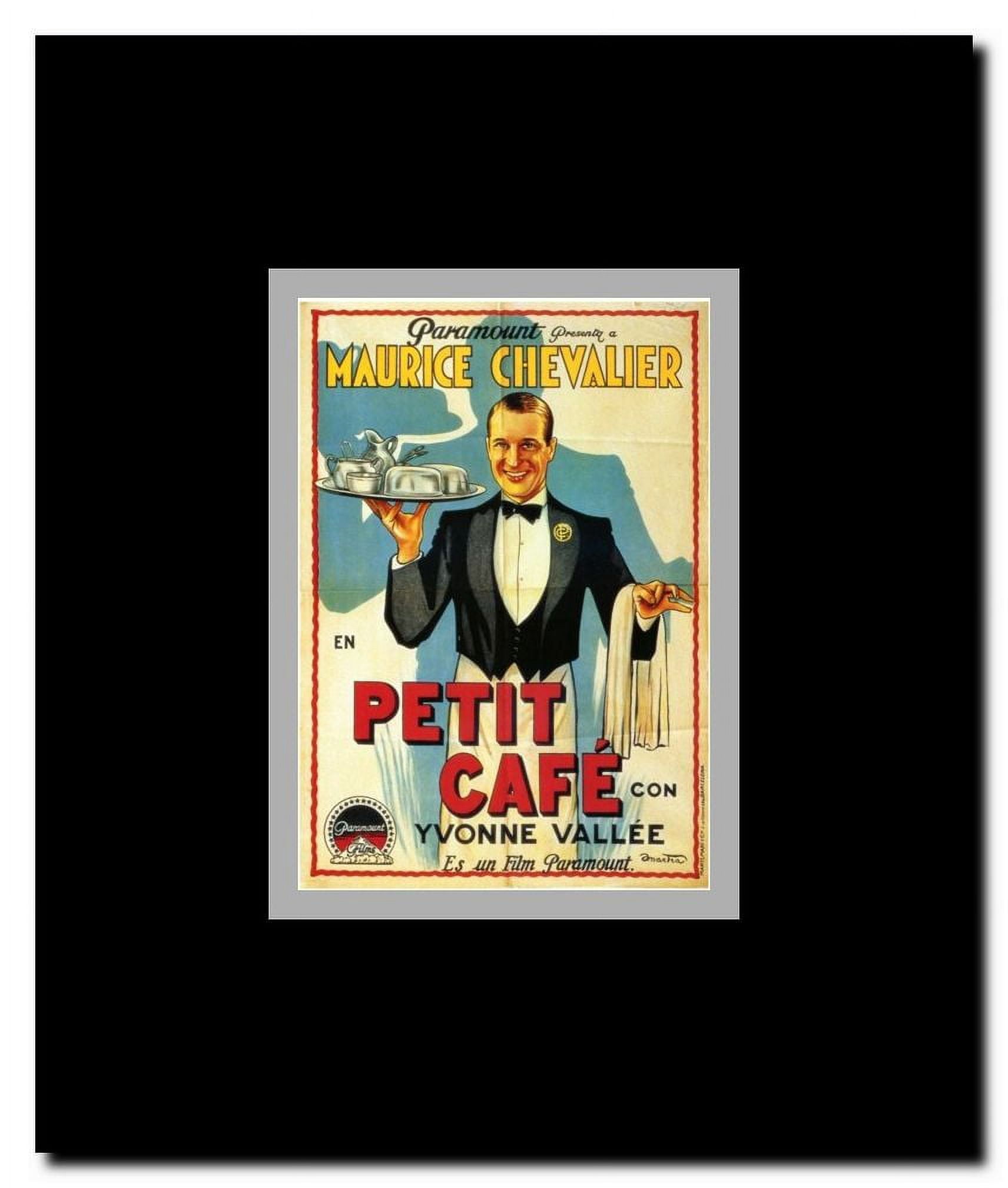 Petit Caf Framed Movie Poster